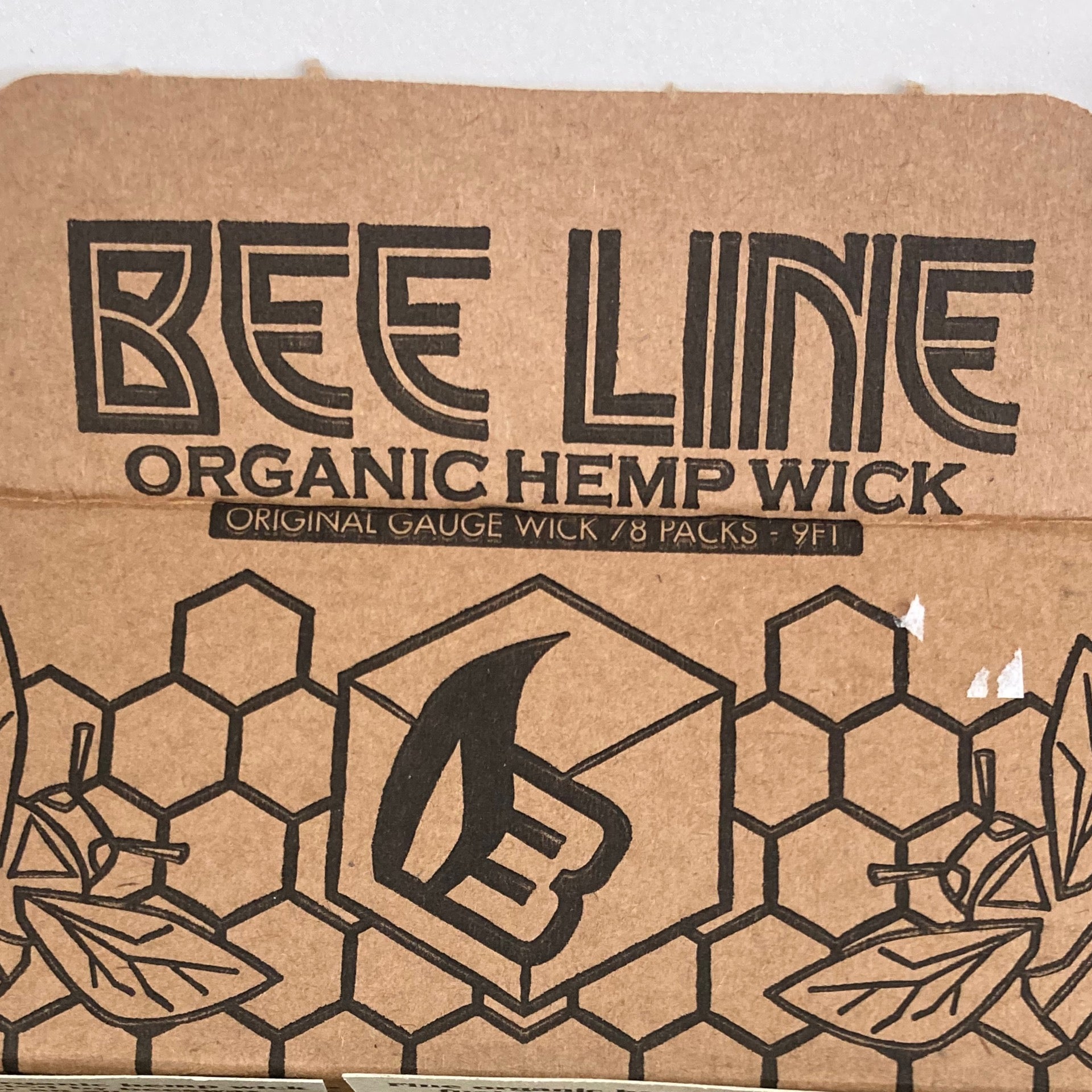Bee Line, Organic Hemp Wick, Original